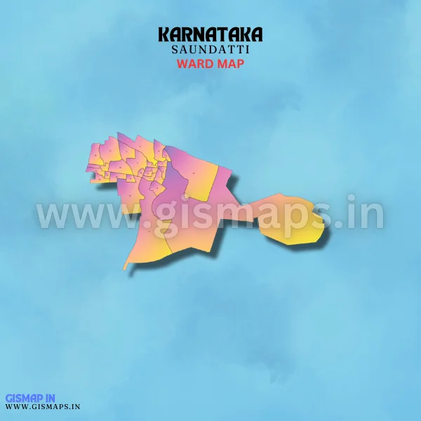 Saundatti Ward Map (Karnataka)